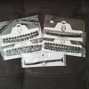 5 choker necklaces